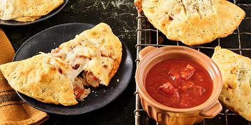 Cheesy Meatball Pockets